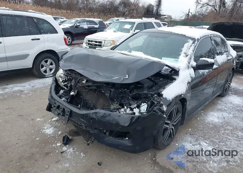 2016 Honda Accord Sport из США, поврежденный, VIN 1HGCR2F59GA129409